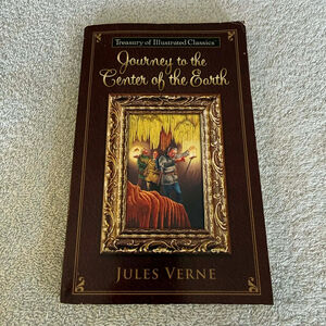 Modern Publishing Journey to the Center of the Earth Book Brown Gold